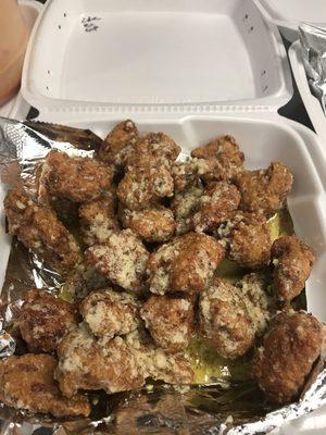 Garlic Parmesan boneless wings