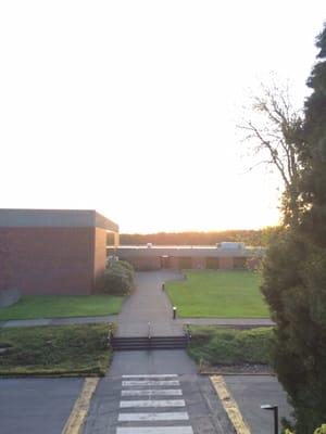 Sunset from Red Cedar Hall