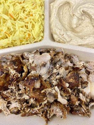 Chicken Shawarma Plate