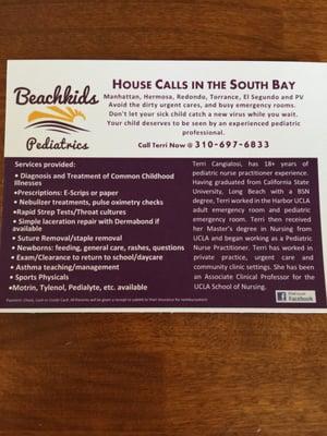 Beachkids Pediatrics - House Calls