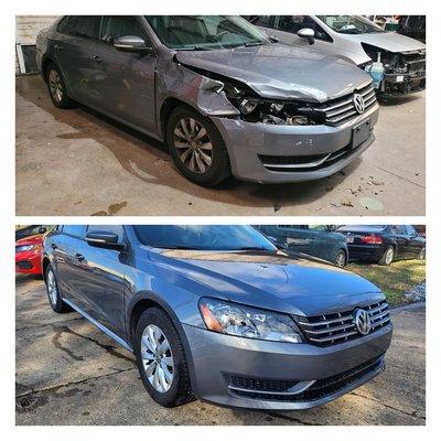 2014 VW Passat Before/After