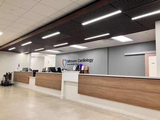 Front desk on the second floor UMB building