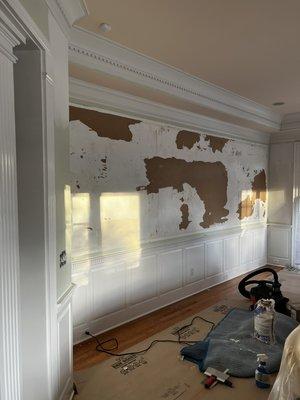 Bad wallpaper removal