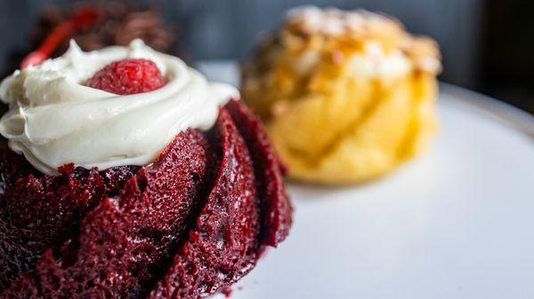 Red Velvet Mini Bundt Cake