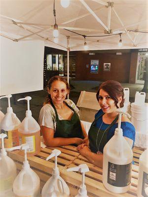 Owners Andrea and Tanya at the Monrovia Street Fair