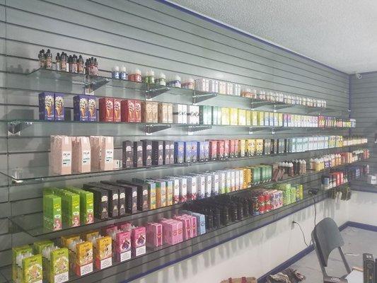 E-Juice wall