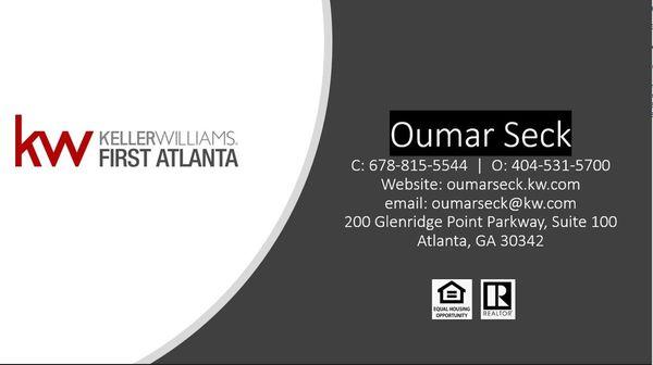 Oumar Seck - Keller Williams Realty