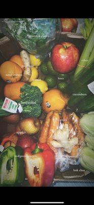 fresh fruits & veggies