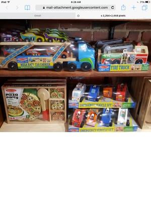 Melissa and Doug wooden toys..great product!