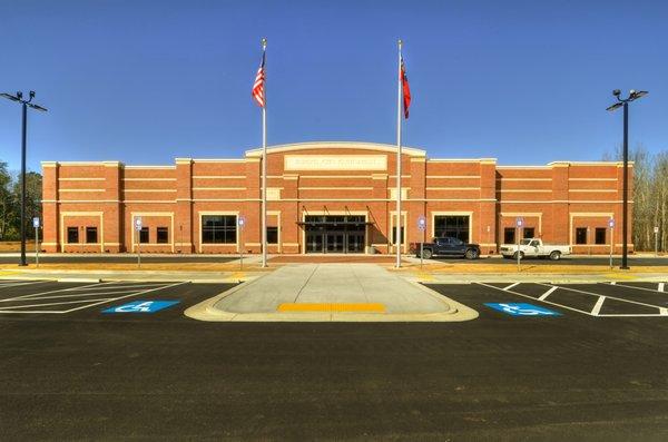 Buford City Gym fire sprinkler system we completed in 2017