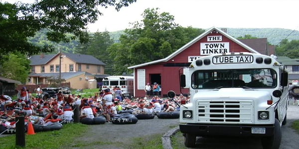 Tubing on The Esopus Creek