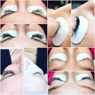 Lashes, microneedling, and bombshell mask.