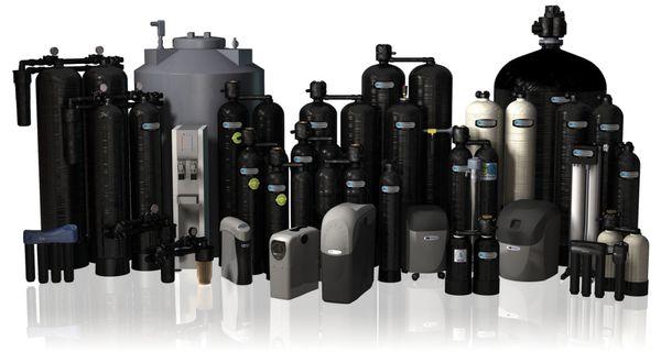 Our entire line of Water Systems available for your home. Over 45 combinations of systems available.