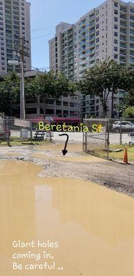 Turn off on beretania st before you reach makiki st