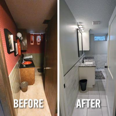 Bathroom remodel