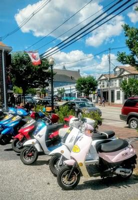 We have over 20 scooters to choose from!