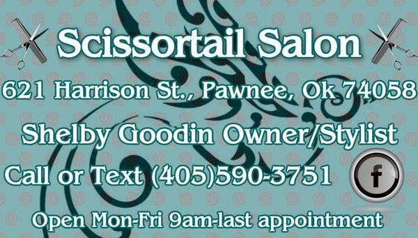 Scissortail Salon - Walk Ins Welcome