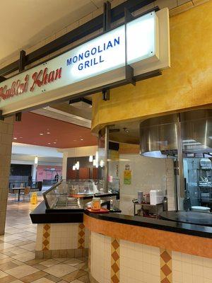 Food court inside Puente Hills Mall