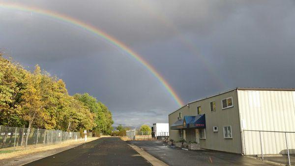 Rainbow over Ram Offset