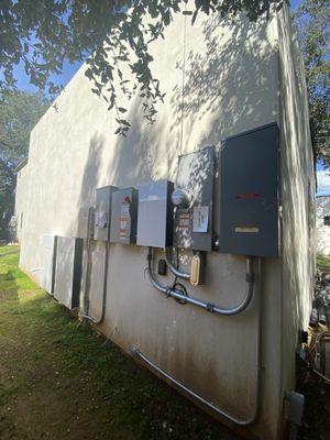 Title 24 HERs testing PV system, 32 panel system with 2 Home Batteries.