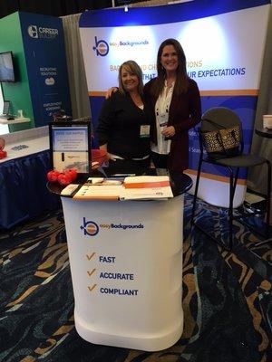 Sandie and Quinn at the Staffing Industry Analysts ExecForum 2017