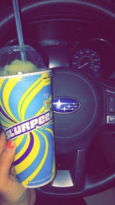 Mountain Dew and Coca Cola Slurpee