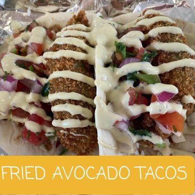 Fried Avocado Tacos