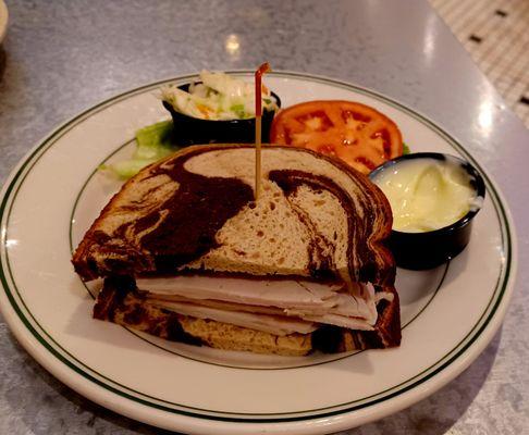 Roasted Turkey on Rye