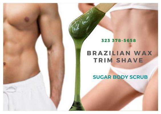 Brazilian Wax hair removal included all private area for men and woman professional service only 4906 Melrose ave. la. ca. 90029