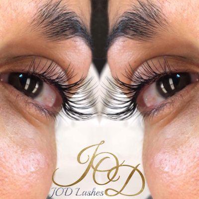 Classic lash extensions