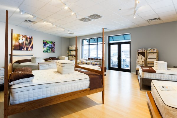 Wellesley Organic Mattress Gallery Showroom