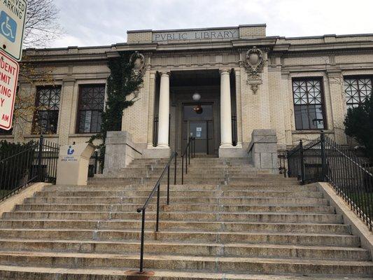 Exterior of the public library