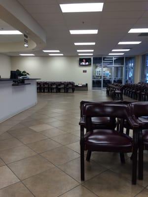 Huge waiting room