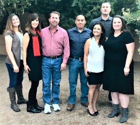 Alyson, Cathy, John, Erick, Vicky, Todd and Margaret