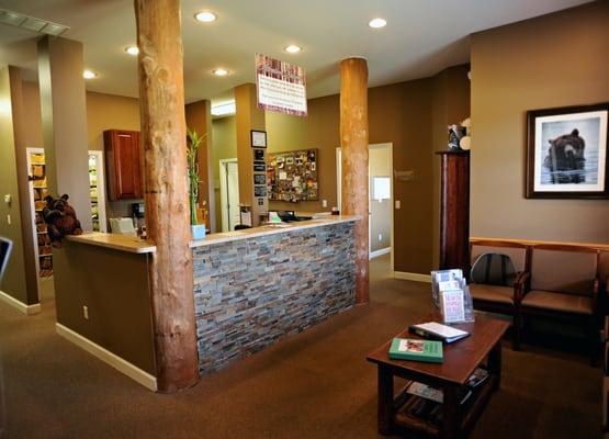 Our lobby / front desk area.