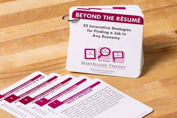 Beyond the Resume career cards. Strategies for finding a job in any economy.