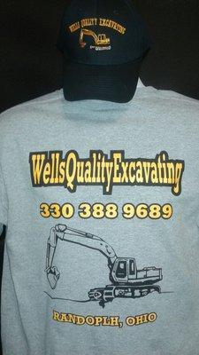 Custom embroidery and screen printing.  No order too big or too small.  Contact us for a free quote!