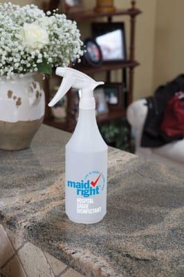 Hospital grade, eco-friendly, completely safe cleaning products