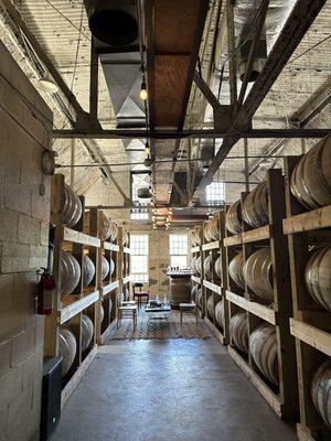 Barrel room