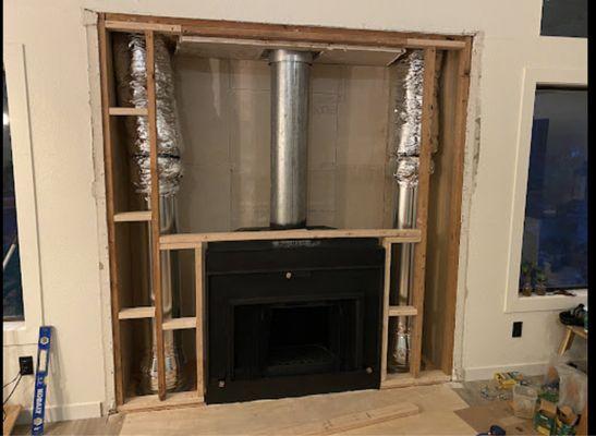 Fireplace Framing