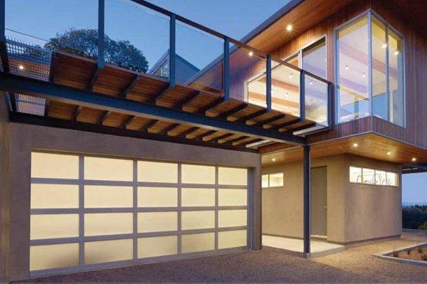 new garage in Malibu