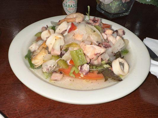 Seafood ceviche