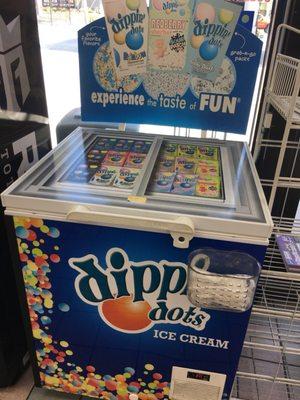 Dippin' Dots freezer.