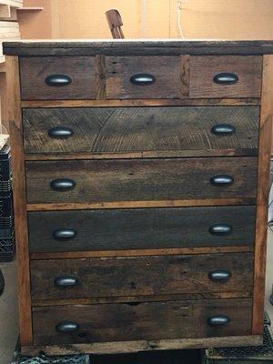 Custom made dressers.