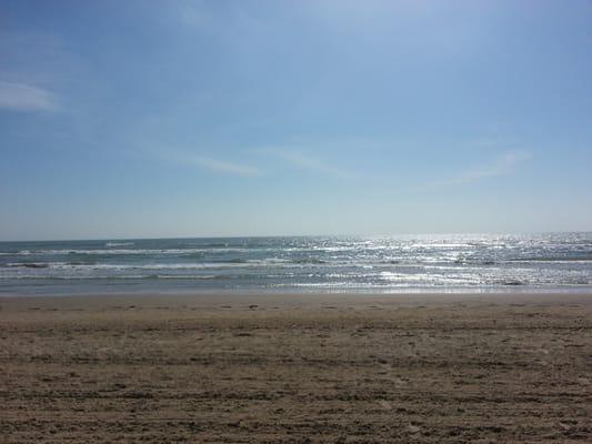 Nice quiet beach in the mornings-gets busy as the day goes on, but not too busy to get a great spot and enjoy the sun & water.