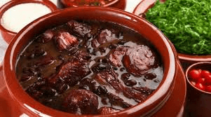 Feijoada, Brazilian bean stew. very good..