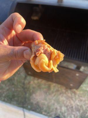 Mac and cheese sausage