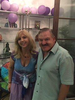 Carol with James Van Praagh