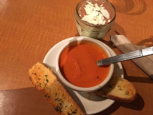 Creamy tomato soup best bread best soup