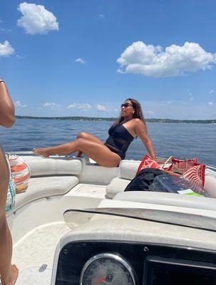 Social media photos perform better on a boat. Ask about our Social Media Package